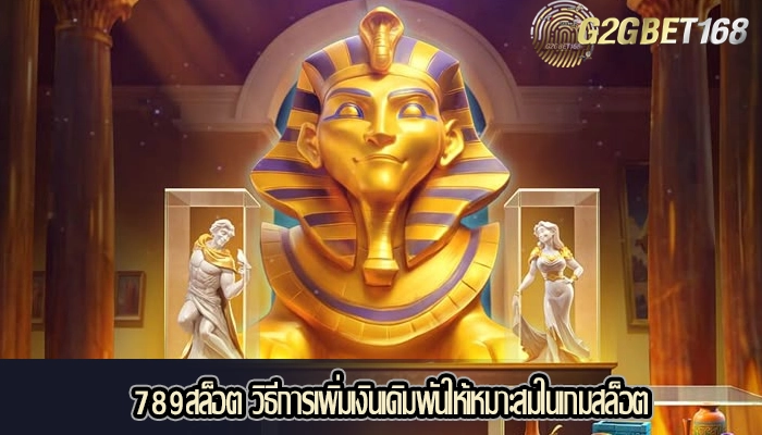 789สล็อต วิธีการเพิ่มเงินเดิมพันให้เหมาะสมในเกมสล็อต