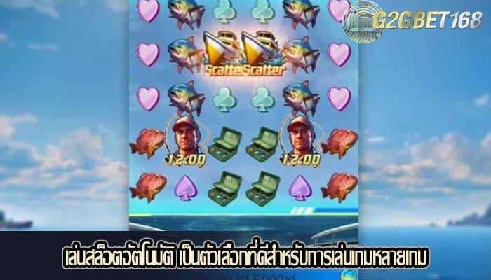 เล่นสล็อตอัตโนมัติ เป็นตัวเลือกที่ดีสำหรับการเล่นเกมหลายเกม